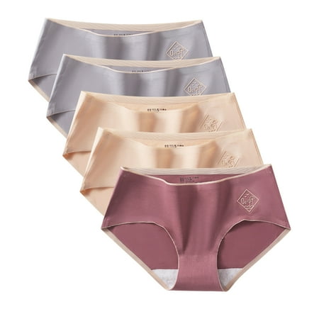 

Lady Solid Panties C Traceless Briefs 5-Pack
