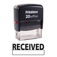 thumbnail image 1 of Printtoo Self Inking Rubber Stamp Office Stationary RECEIVED Stamp-Black, 1 of 2