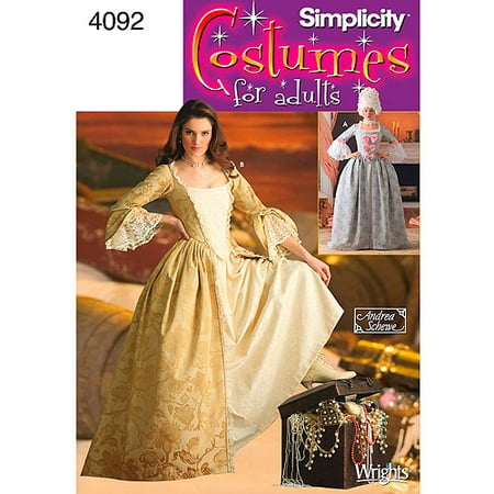 Simplicity Misses 18th Century Costume Pattern, 1 Each