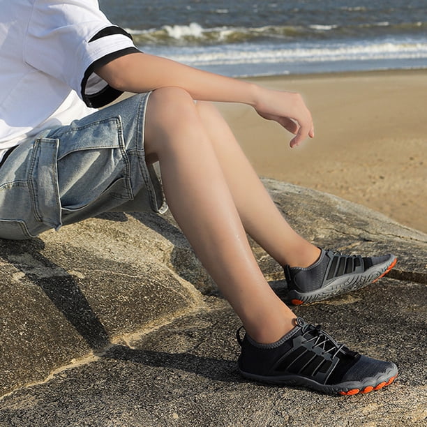 Zapatos Unisex para Aire Libre Río Mar (Gris Oscuro 45) Wdftyju Tenis De Mujer Tenis De Hombre
