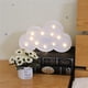 thumbnail image 5 of Luz de noche LED en forma de nube a batería, lámpara de escritorio decorativa para niña, habitación de bebé, suministros para fiestas infantiles, regalo de cumpleaños (blanco), 5 of 5