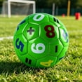 thumbnail image 4 of Balón de fútbol infantil con letras y números | Balón educativo para niños de preescolar | Balón ligero y suave para jugar en interiores y exteriores, 4 of 6