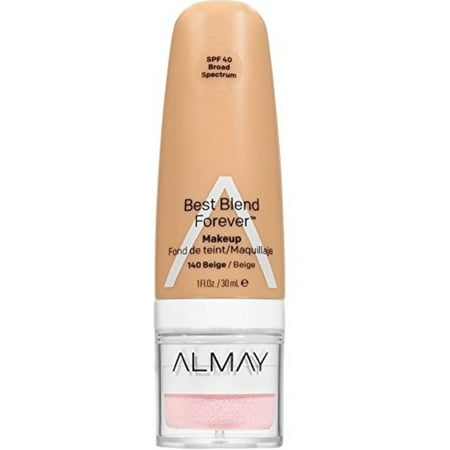 6 Pack - Almay Best Blend Forever Makeup, Beige, 1 (Top Ten Best Makeup Products)