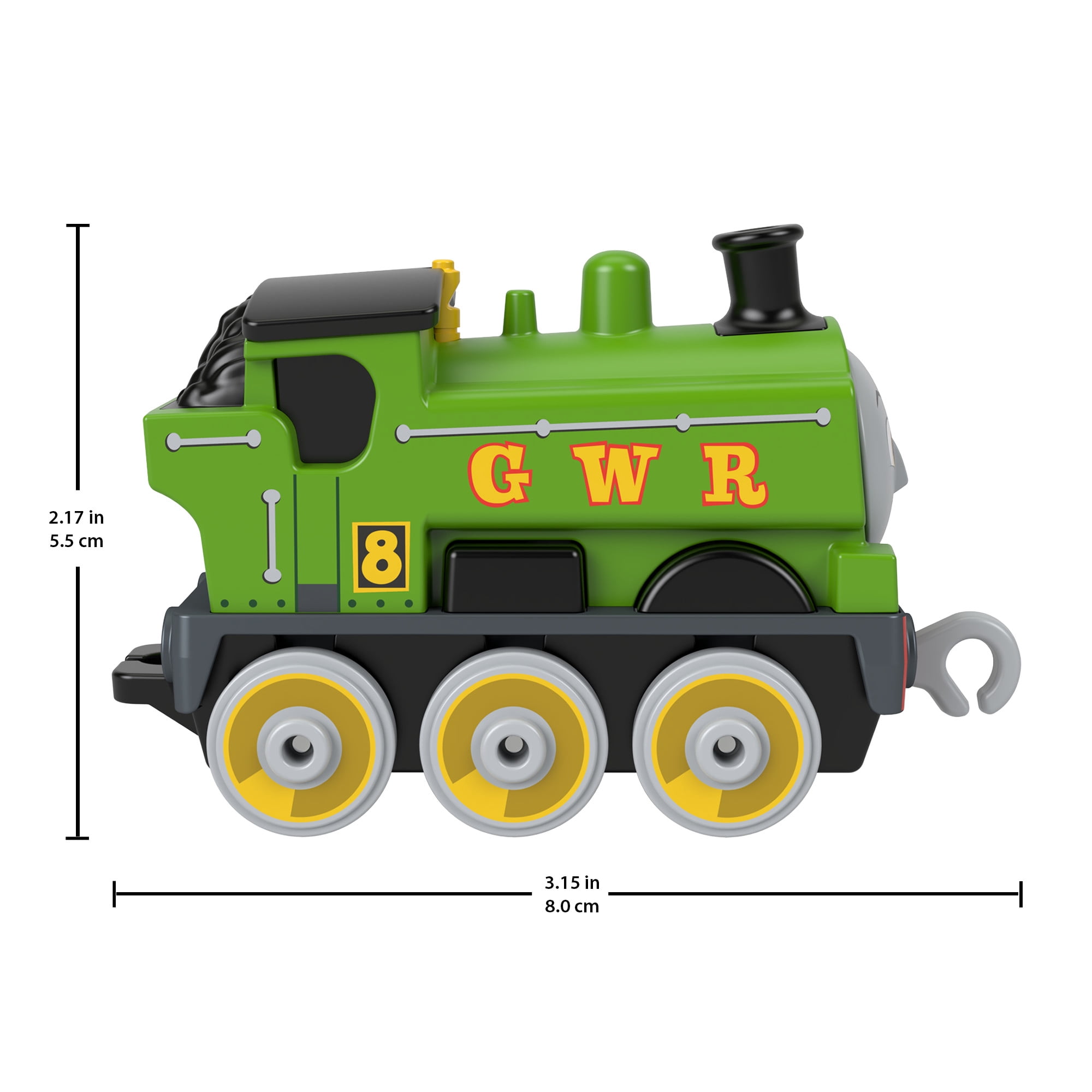 Thomas & Friends by Fisher-Price Small Die-Cast Duck Tank Engine, Toy Steam Train