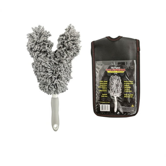 The Original California Car Duster Microfiber Wheel Duster with Forked Mop 96630