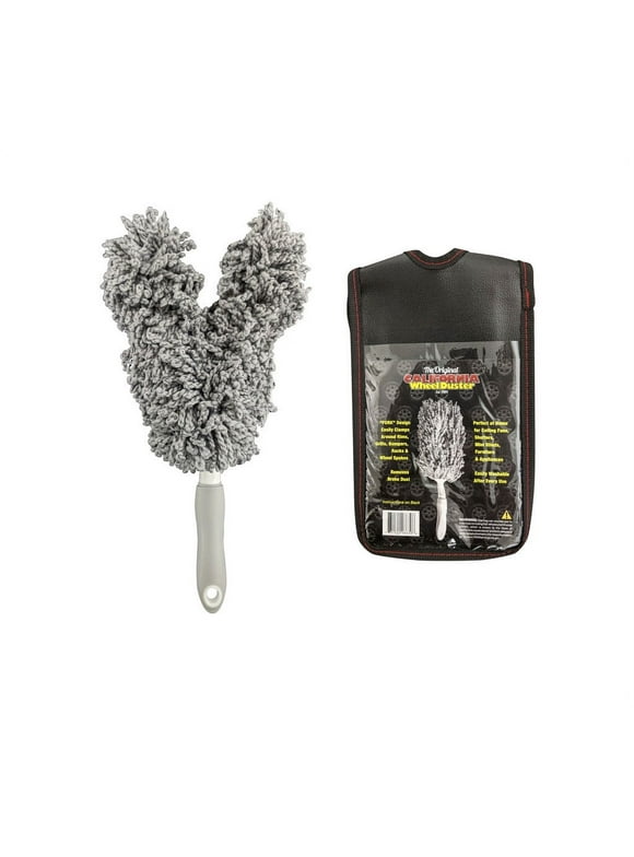 The Original California Car Duster Microfiber Wheel Duster with Forked Mop 96630
