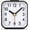 Black, variant on 3D Numbers No Tick-Tock Analog Alarm Clock with Classic Beep Sound, Snooze, Manual Light and Battery Powered Small for Travel (Black-3D)