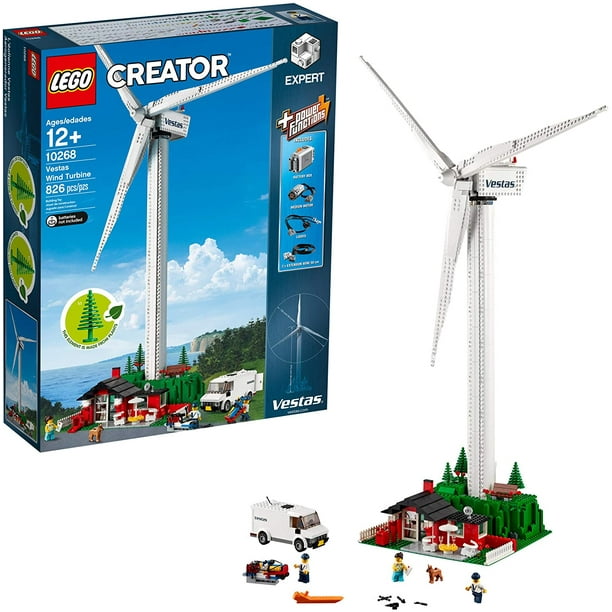 Kit de Construcción Aerogenerador Vestas LEGO Creator Expert 10268 Coleccionable con 826 piezas LEGO 10268