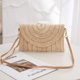 thumbnail image 3 of Bolso cruzado tejido de moda con correa ajustable bolso de viaje para vacaciones cartera tipo sobre de playa de verano para mujeres y niñas, 3 of 6