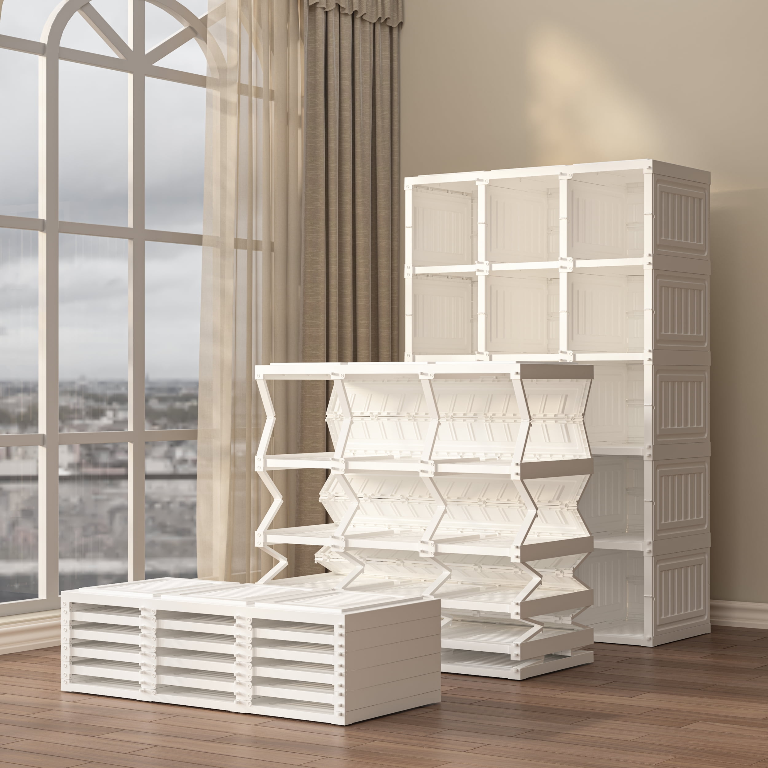 VIPBOX Foldable Plastic Armoire Wardrobe Closet with Nepal | Ubuy