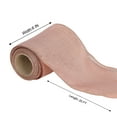 thumbnail image 2 of Holiday Time 6 inch x 20 feet Linen with Metallic Ribbon - Rose Gold, 2 of 4