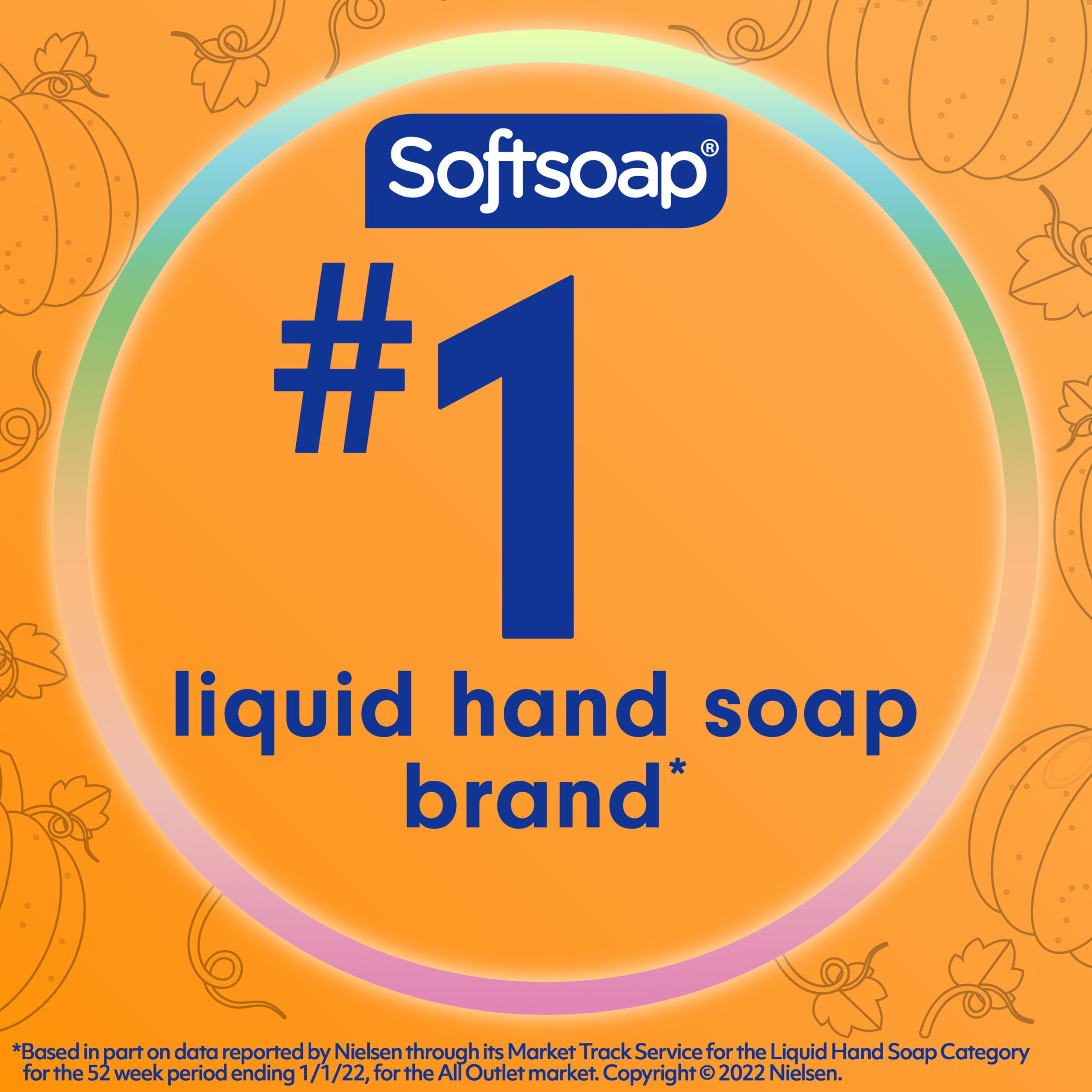 Softsoap Limited Edition Spooky Pumpkin Liquid Hand Soap, 7.5 oz Bottle