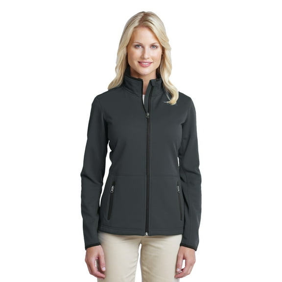 Port Authority Women's Pique Fleece Jacket. L222