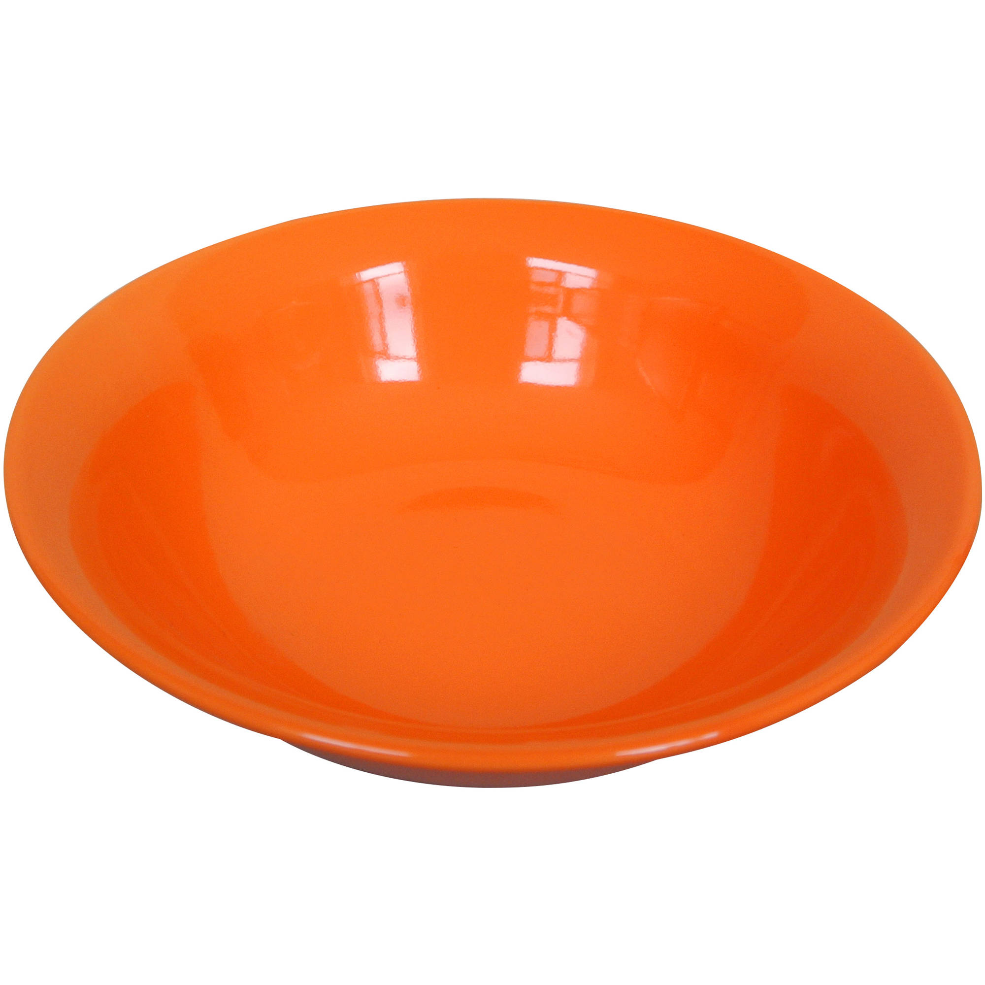 Mainstays Competition Orange 4Pack Stoneware Bowls