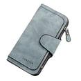 thumbnail image 1 of Wallets for Women PU Leather Long Purse Ladies Credit Card Holder, 1 of 5