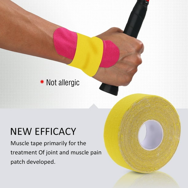 Acheter Bande élastique de soutien musculaire, Bandage adhésif de sport,  sangle musculaire de Fitness