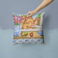 thumbnail image 2 of Carolines Treasures CDCO0352PW1414 Pig trying to reach the  in the Window Canvas Decorative Pillow  14Hx14W multicolor, 2 of 4