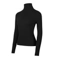 thumbnail image 6 of Lightweight Ribbed Turtleneck for Women - Slim Fit, 6 of 6