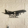 thumbnail image 2 of Handmadetneonsign Custom Name Airplane Metal Wall Art LED Light - Personalized Pilot Name Metal Sign, 2 of 3