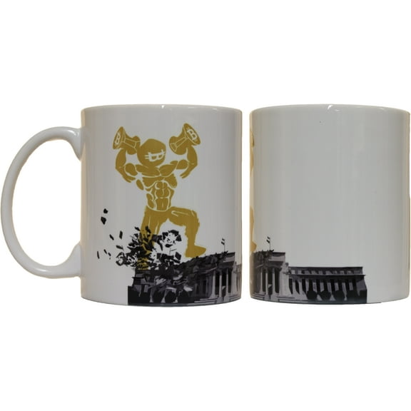 Bitcoin Crypto Crusader Smashes the Federal Reserve11oz Coffee Mug