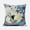 Green & Blue, variant on Amrita Sen Designs CAPL700BrCDS-BL-26x26 26 x 26 in. Curious Humming Bird Broadcloth Indoor & Outdoor Blown & Closed Pillow - Yellow, Green & Blue