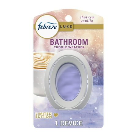 Febreze Bathroom Air Freshener, Odor-Fighting, Cuddle Weather Scent, 1 Count