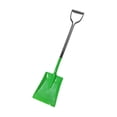 thumbnail image 4 of Pala multiusos de PVC en forma de D, longitud del mango 98 cm, ergonómica, verde, resistente a chispas para manipulación de materiales, ligera, 4 of 8