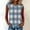 Light Blue(New), variant on Summer Versatile Women's Tank Top,Fashion Checkered Denim Patchwork Waffle Weave Casual Loose Round-Neck Sleeveless Top