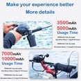 thumbnail image 4 of 14.8V 5000mAh Fishing Electric Reel Battery Power Display DropletWheel Sea Fishing Reel Battery For SHIMA*NO EOODA DAI*WA, 4 of 7