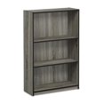thumbnail image 1 of Furinno JAYA Simple Home 3-Tier Adjustable Shelf Bookcase, French Oak Grey, 14151R1GYW, 1 of 4