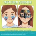 thumbnail image 3 of Plastic Makeup Painting Practice Board Reusable Face Painting Exercise Template Rectangle with Boy & Girls Pattern Mixed Color 29.7x21cm 2pcs/set for DIY, 3 of 8