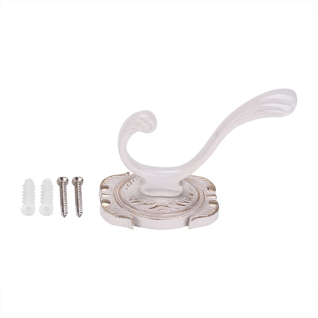 Soporte de Colgilla de Pared de Aleación de Zinc, Gancho de Toalla de la Puerta de Montaje en la Pared, Toalla de Bufandas para Sombreros de Metal para Bufandas para bolsas