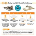 thumbnail image 4 of K&H Manufacturing Thermo-Kitty Mat 12.5-Inch x 25-Inch, 6-Watts, Mocha, 4 of 10