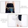 thumbnail image 2 of Constellation Stylish Chiffon Summer Beach Dresses with Polyester Straps for Women | Summer Dress, 2 of 6