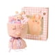 thumbnail image 1 of Ramo de peluche para maestras y niñas, detalles exquisitos, suave y cómodo, ramo de dibujos animados, muñecos, conejito, rosa, 1 of 12