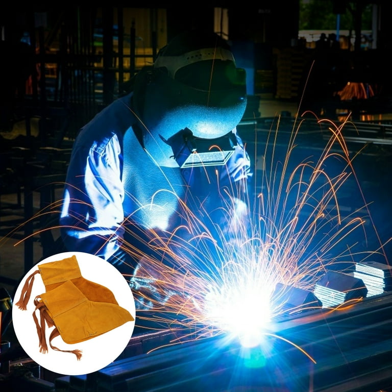 Shoelace protector top for welding