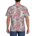 thumbnail image 2 of Rocae Cartoon Hearts for Men's Moisture-Wicking Crew Tee - T-Shirt for Sports, Outdoor Activities, and Casual Wear3X-Large, 2 of 9