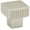 Matte Nickel, variant on Alno A2955-MB Quadrato 1-1/4" Grooved Square Cabinet Knob / Drawer Knob - Black