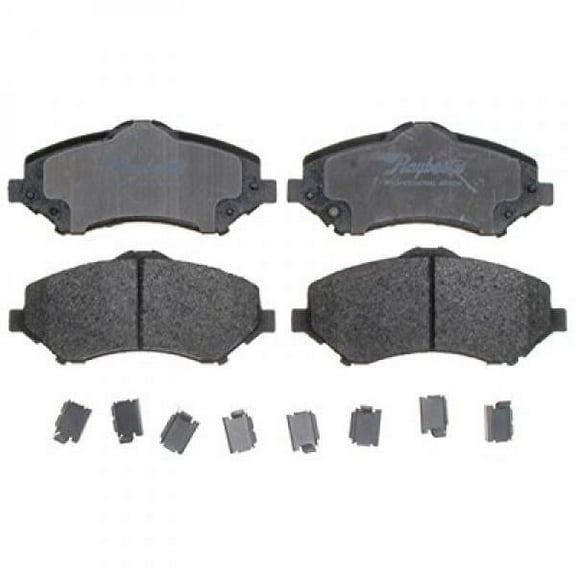 Raybestos PGD1273M Professional Grade Semi-Metallic Disc Brake Pad Set Fits select: 2015-2018 JEEP WRANGLER UNLIMITED, 2012-2014 JEEP WRANGLER