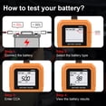 thumbnail image 4 of OBDMONSTER Car Battery Tester 6V 12V 24V, A AH Voltage Analyzer Diagnostic Tool 100-2000 CCA, 4 of 9