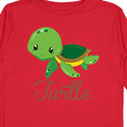thumbnail image 4 of Inktastic Little Turtle Boys or Girls Long Sleeve Toddler T-Shirt, 4 of 5