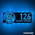 thumbnail image 4 of Handmadetneonsign Owl Bird House Number Metal Wall Art LED Light - Personalized Sign Home Decor 44858, 4 of 5