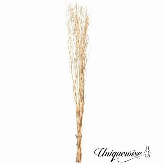 12 pcs Natural Decorative Dry Branches Authentic Willow Sticks, Home Decoration and Wedding Craft 59 in, peeled white