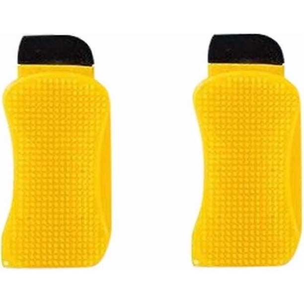 Sponge Multi- Purpose 3 in 1 Double-Sided Cleaning Brush Dish Washing Scrubber for Kitchen Dish Dishes Fruits Vegetables Washing and Cleaning- 2 Pack