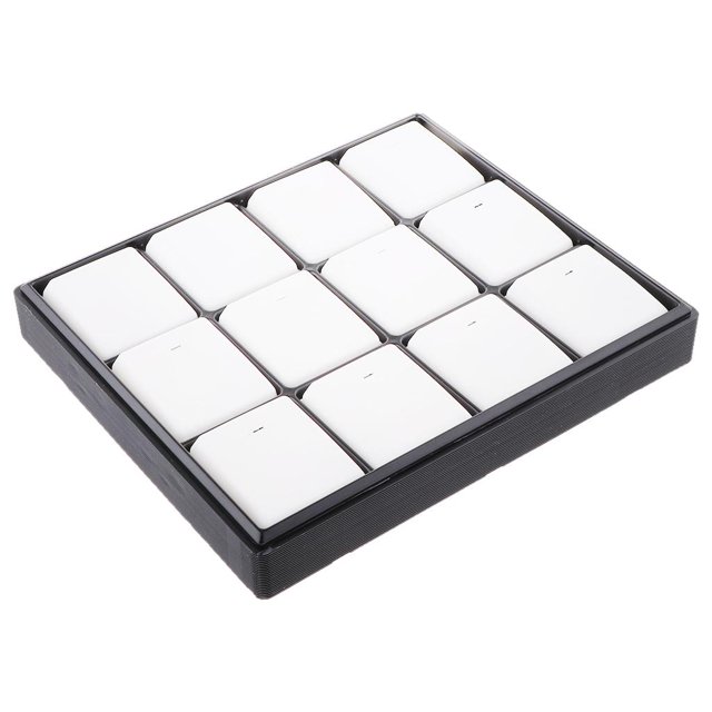 Compartimento de Plástico Caja de Joyería Bandeja Baratijas Pendientes Colgantes Pernos Prisioneros Pantalla 18 *21 X 4 Cm 5