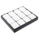 thumbnail image 1 of Exhibidor De Joyas Caja De Almacenamiento Bandeja Pendientes Organizador Showcase Organizer Pad 5, 1 of 6