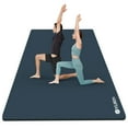 thumbnail image 1 of YR Tapete de Yoga Grande Gruesa de 1 Pulgada 78 "X 51" de Ancho Tapetes de Ejercicio para Pilates de Yoga de Entrenamiento de Gimnasio en Casa, Gris Azul, 1 of 7
