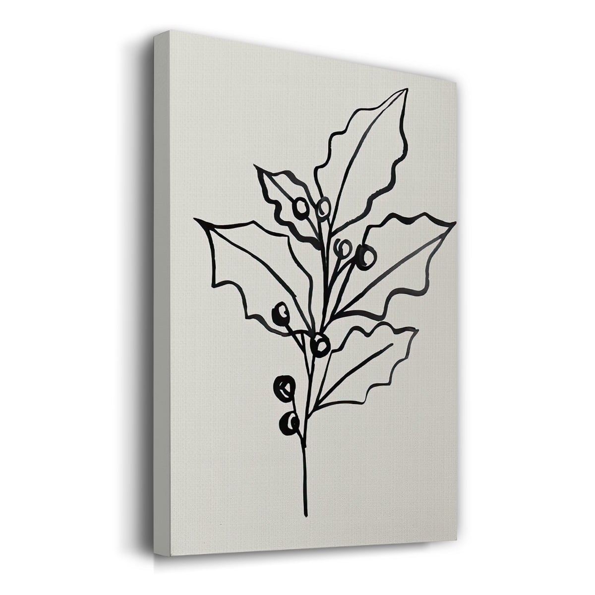 Evergreen Ink II- Gallery Wrapped Canvas