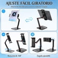 thumbnail image 3 of NACOOL Soporte port&aacute;til para Monitor, Soporte Ajustable en Altura tel&eacute;fono m&oacute;vil y Tableta, Base Grande Ajustable en M&uacute;ltiples &Aacute;ngulos para Panta, 3 of 9