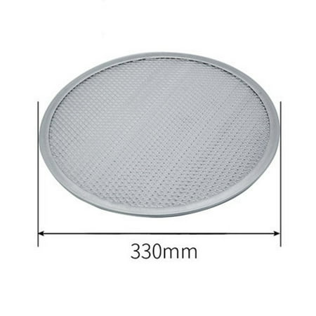 

Pizza Stone Non-Stick Aluminum Mesh Pizza Screen Pasta Baking Tray Net Pizza